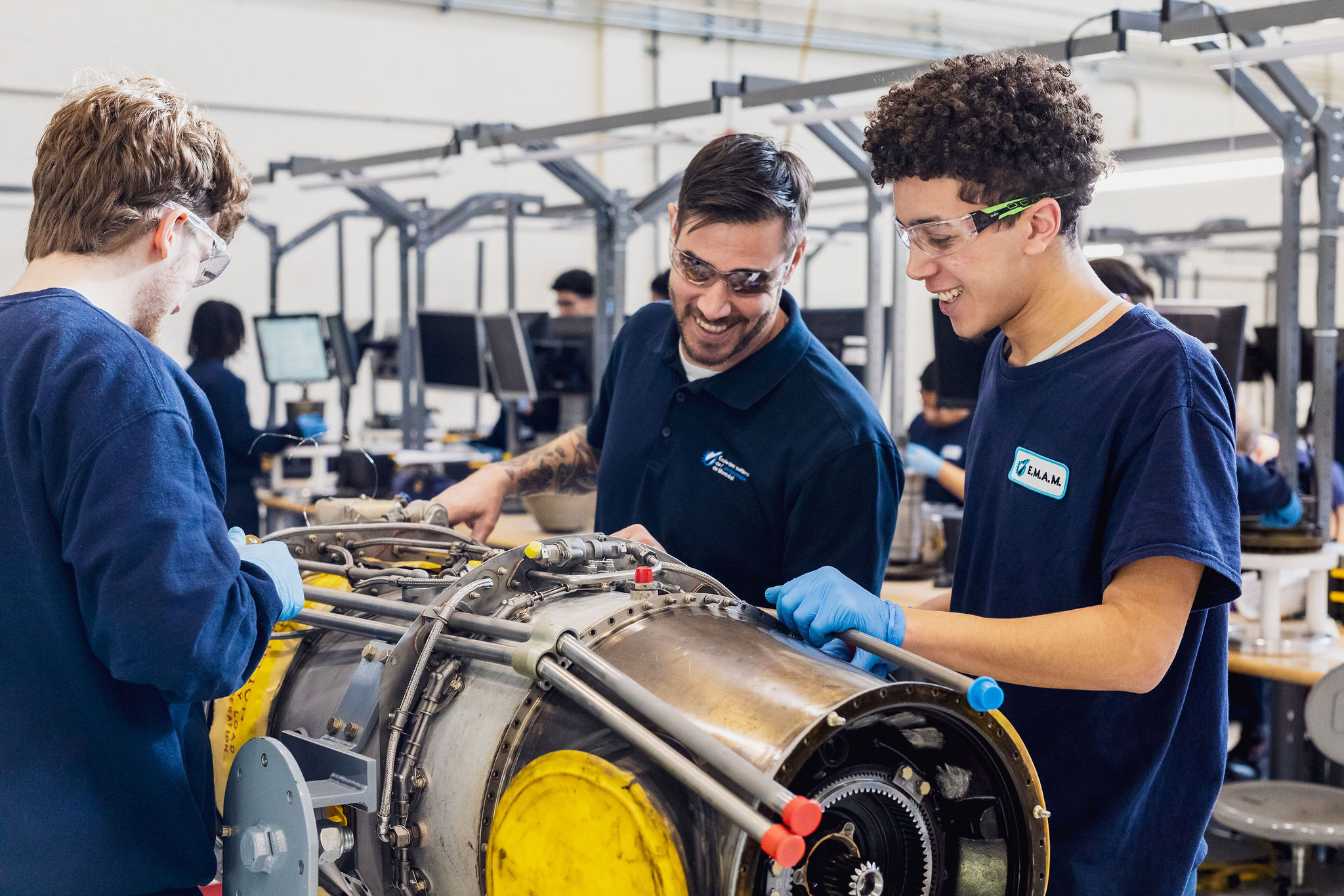 Cohorte FTAI Aviation en montage mécanique